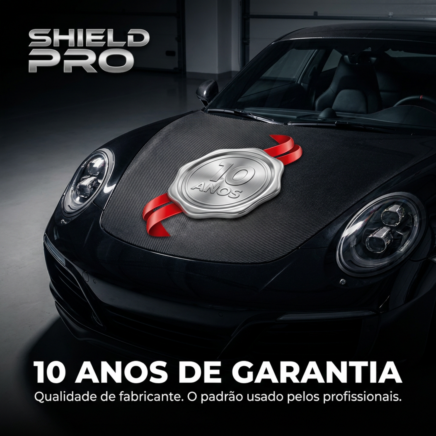 Película PPF Fosco Shield Pro — 10 anos de garantia