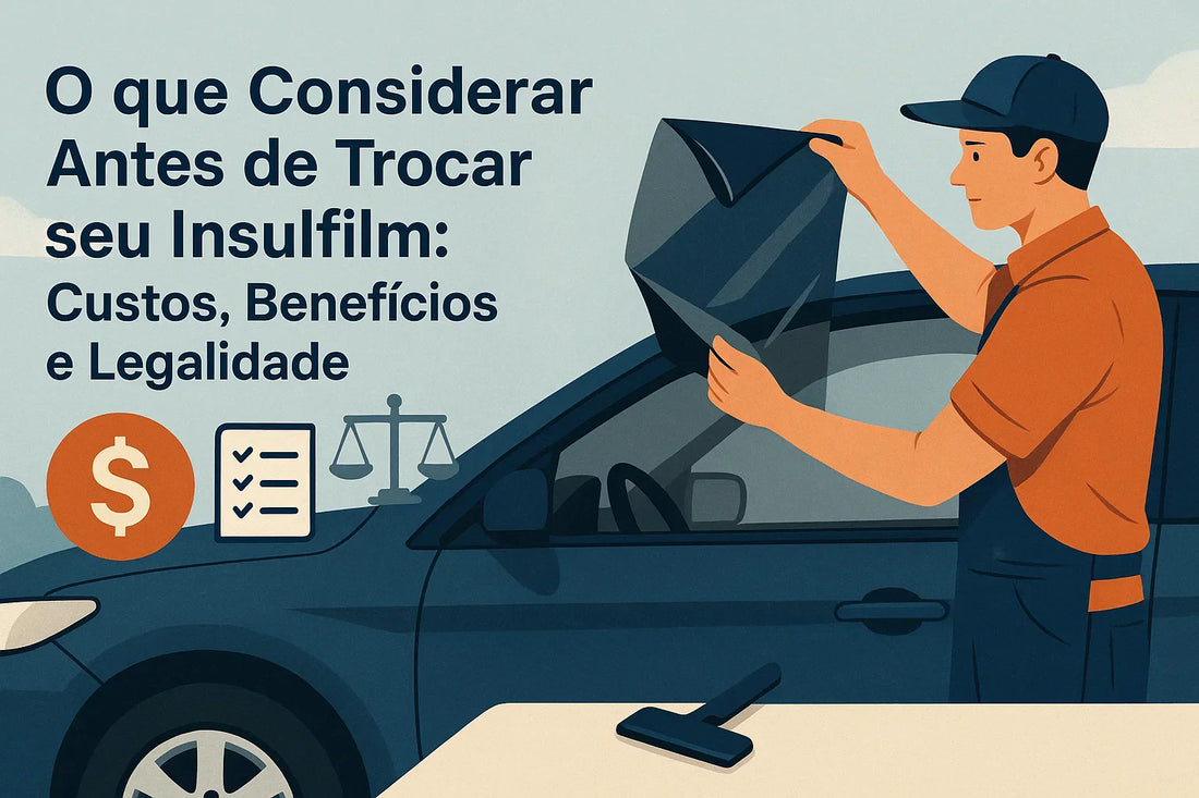 O que Considerar Antes de Trocar seu Insulfilm: Custos, Benefícios e Legalidade
