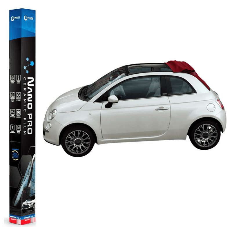 Película Insulfilm Nano Cerâmica Automotiva Térmica - FIAT 500 CONVERSIVEL (CABRIO)