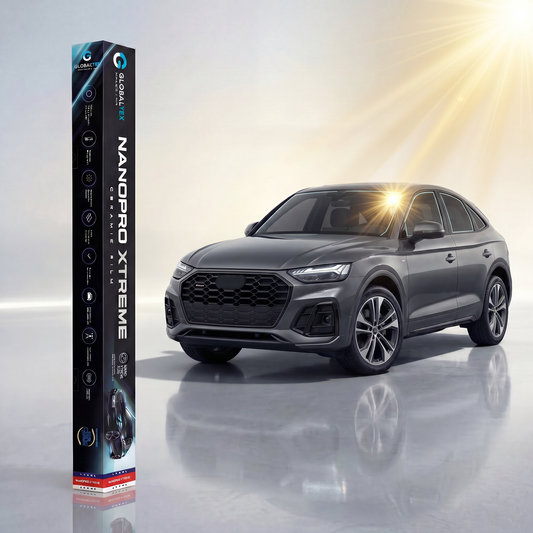 Insulfilm Nano Cerâmica Audi Q5 Sportback — Compatível com Geração FY Sportback (2020-2024) — Corte Computadorizado Sob Medida — Película Térmica Premium Nanopro Xtreme