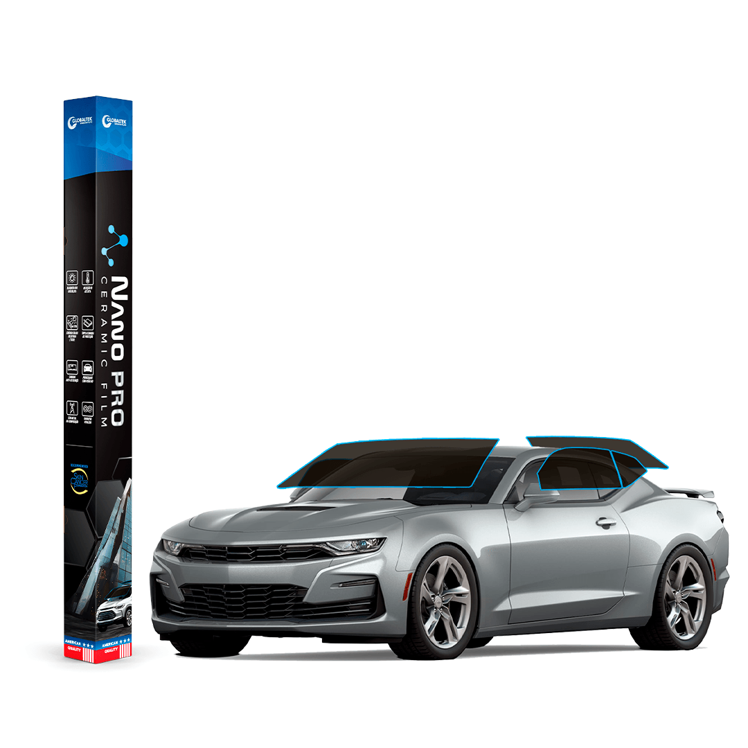 Película Filme Nano Cerâmica Automotiva Térmica - Conversível/Coupé - Kit Completo - Películas Fácil