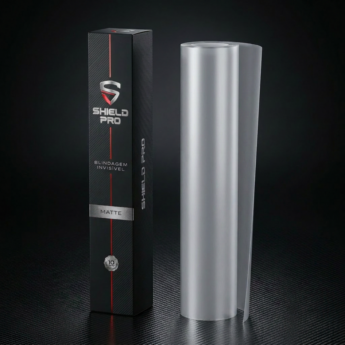 Película PPF Fosco Shield Pro — blindagem invisível premium para pintura automotiva