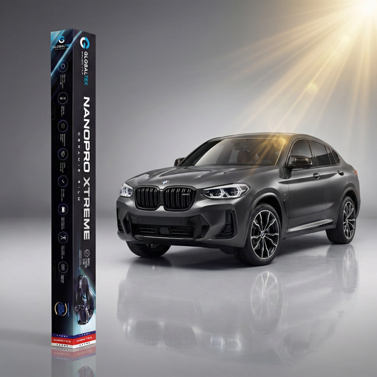 Insulfilm Nano Cerâmica BMW X4 — Compatível com Geração G02 (2018-2024) — Corte Computadorizado Sob Medida — Película Térmica Premium Nanopro Xtreme
