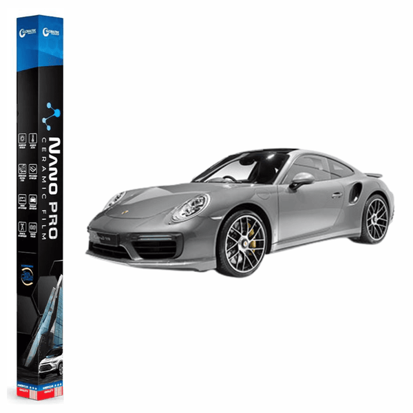 Película Insulfilm Nano Cerâmica Automotiva Térmica - PORSCHE 911 CARRERA COUPE