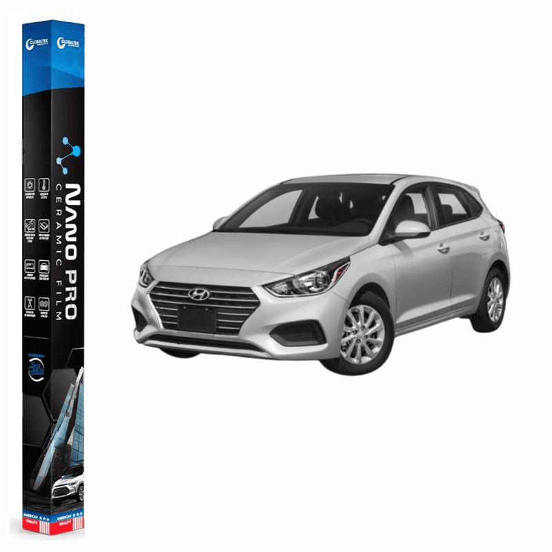 Película Insulfilm Nano Cerâmica Automotiva Térmica - HYUNDAI ACCENT HATCH