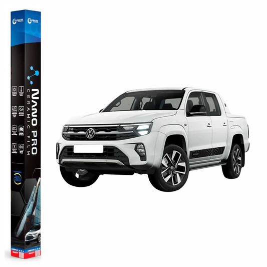 Película Insulfilm Nano Cerâmica Automotiva Térmica - VOLKSWAGEN AMAROK 4 portas