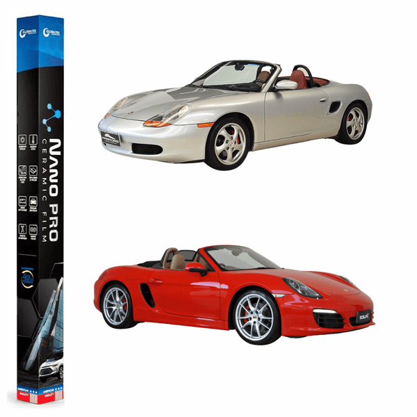 Película Insulfilm Nano Cerâmica Automotiva Térmica - PORSCHE BOXTER CONVERSIVEL
