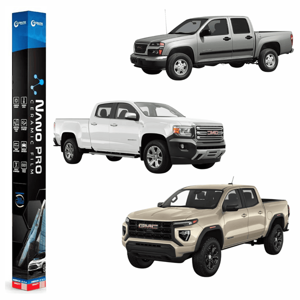 Película Insulfilm Nano Cerâmica Automotiva Térmica - GMC CANYON CREW CAB