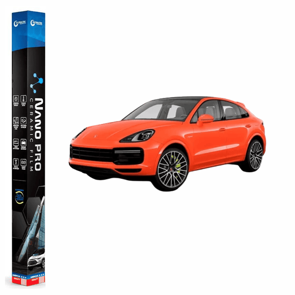 Película Insulfilm Nano Cerâmica Automotiva Térmica - PORSCHE CAYENNE COUPE
