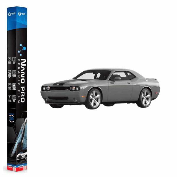 Película Insulfilm Nano Cerâmica Automotiva Térmica - DODGE CHALLENGER