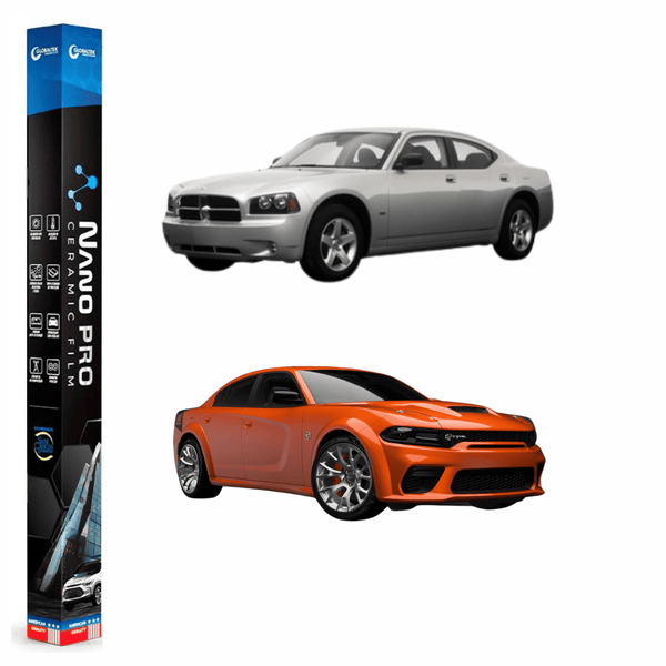Película Insulfilm Nano Cerâmica Automotiva Térmica - DODGE CHARGER