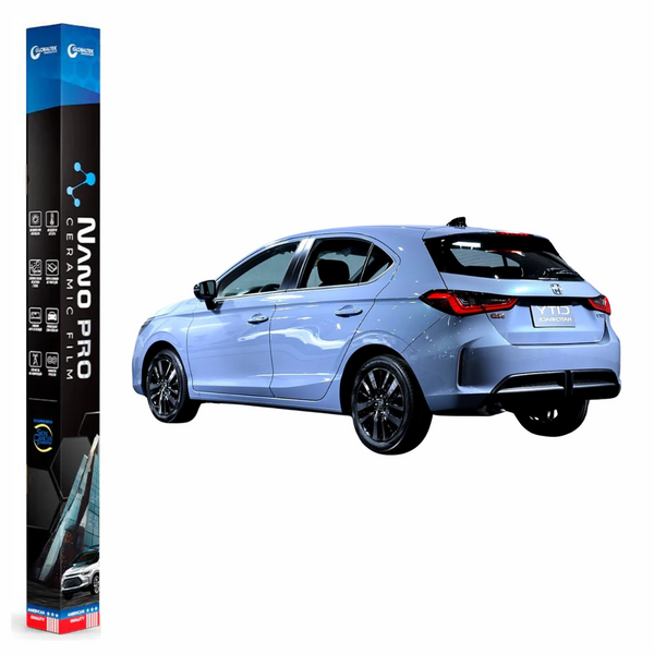 Película Insulfilm Nano Cerâmica Automotiva Térmica - HONDA CITY HATCH