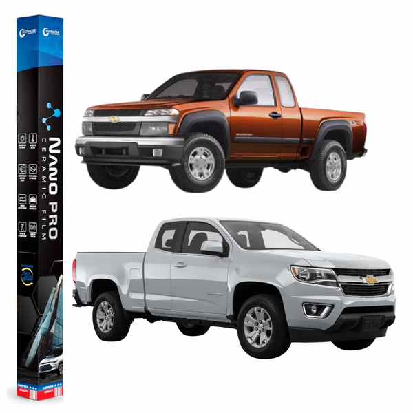 Película Insulfilm Nano Cerâmica Automotiva Térmica - COLORADO CABINE DUPLA