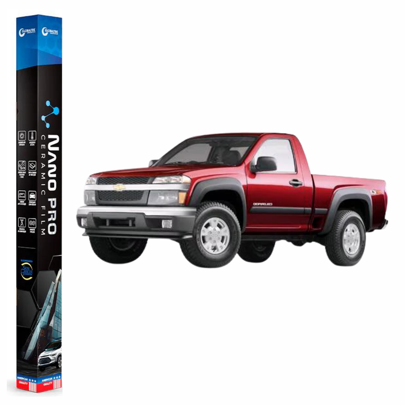 Película Insulfilm Nano Cerâmica Automotiva Térmica - COLORADO CABINE SIMPLES