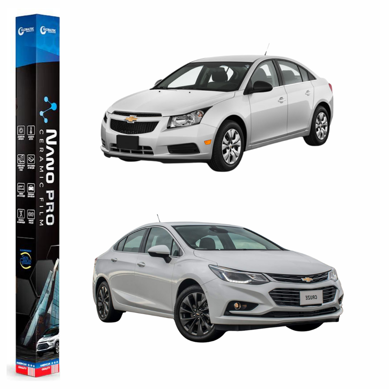 Película Insulfilm Nano Cerâmica Automotiva Térmica - CRUZE SEDAN