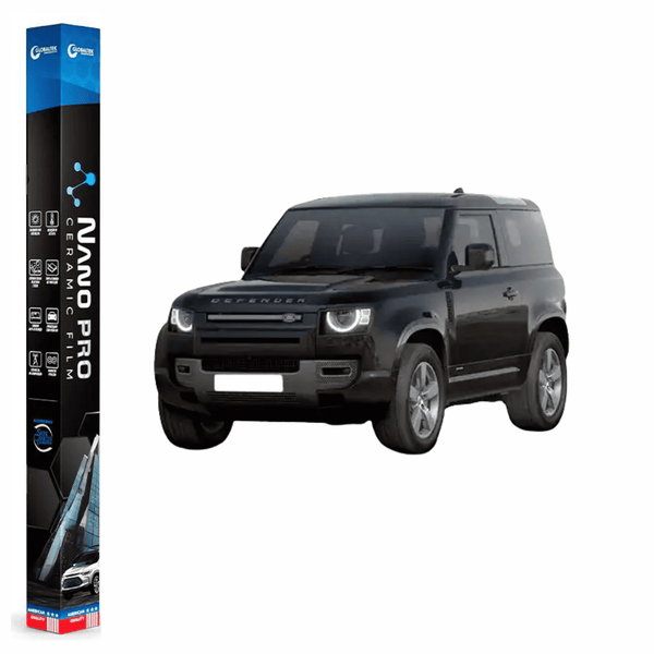 Película Insulfilm Nano Cerâmica Automotiva Térmica - LAND ROVER DEFENDER 2 PORTAS