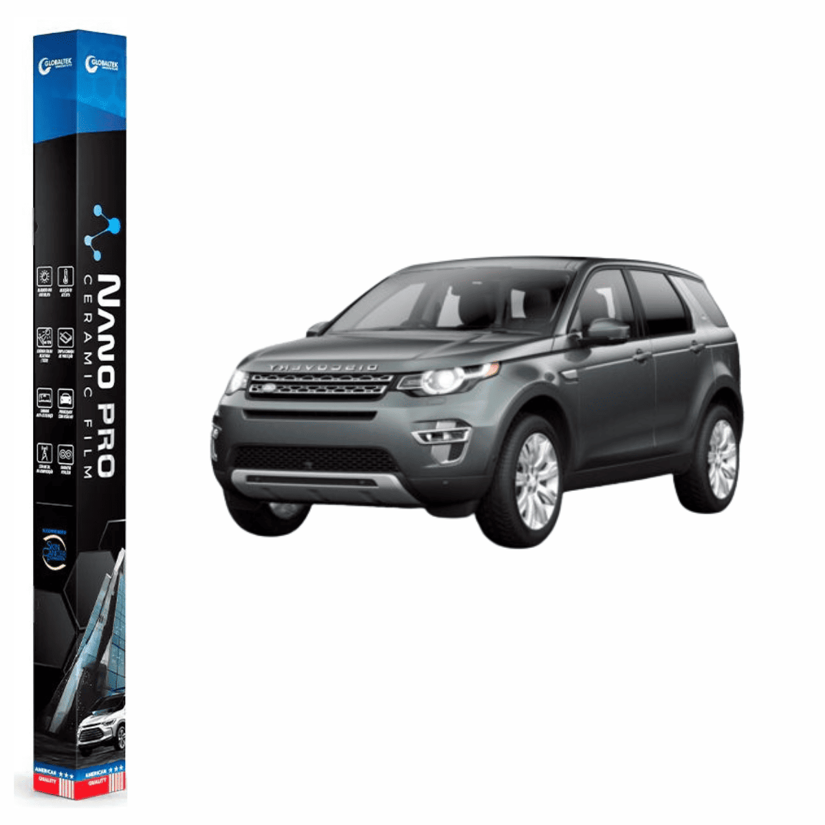 Película Insulfilm Nano Cerâmica Automotiva Térmica - LAND ROVER DISCOVERY SPORT