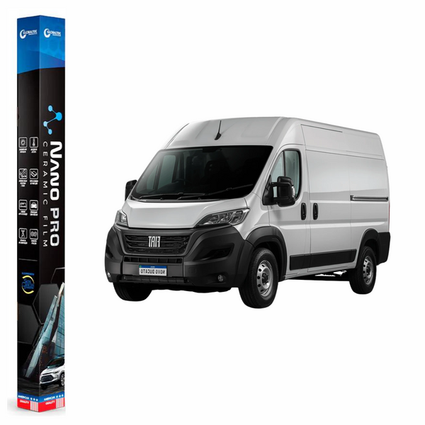 Película Insulfilm Nano Cerâmica Automotiva Térmica - FIAT DUCATO