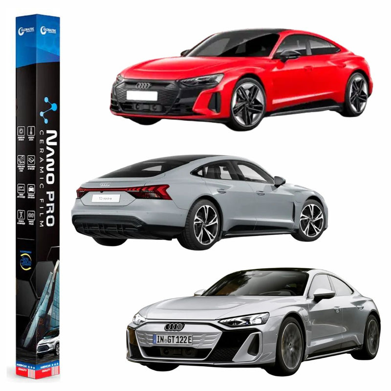 Película Insulfilm Nano Cerâmica Automotiva Térmica - AUDI E-TRON GT