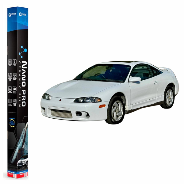 Película Insulfilm Nano Cerâmica Automotiva Térmica - MITSUBISHI ECLIPSE COUPE
