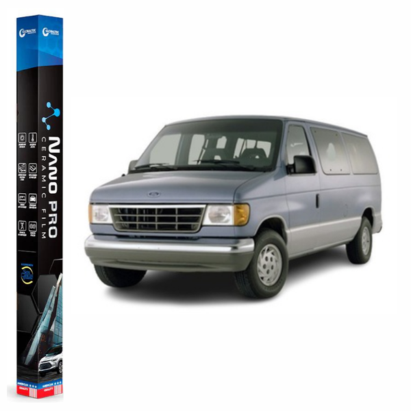 Película Insulfilm Nano Cerâmica Automotiva Térmica - FORD ECONOLINE VAN PASSAGEIRO