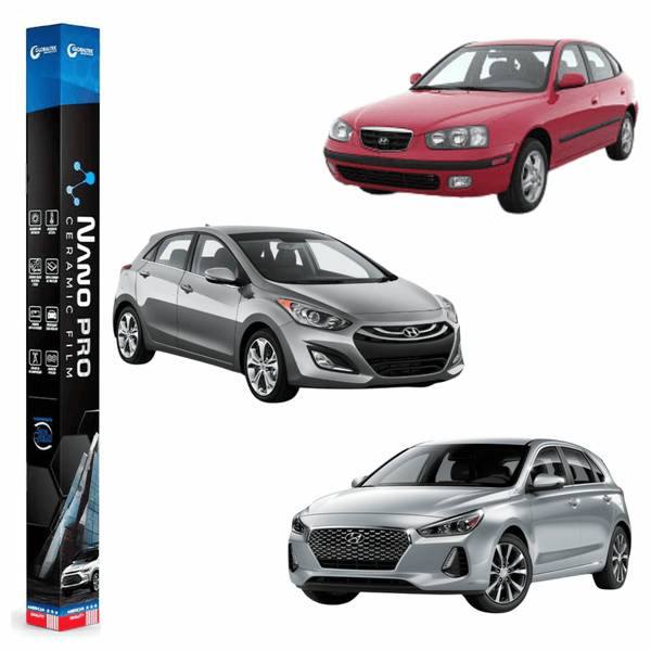 Película Insulfilm Nano Cerâmica Automotiva Térmica - HYUNDAI ELANTRA GT