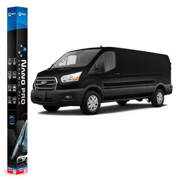 Película Insulfilm Nano Cerâmica Automotiva Térmica - FORD E-350 VAN