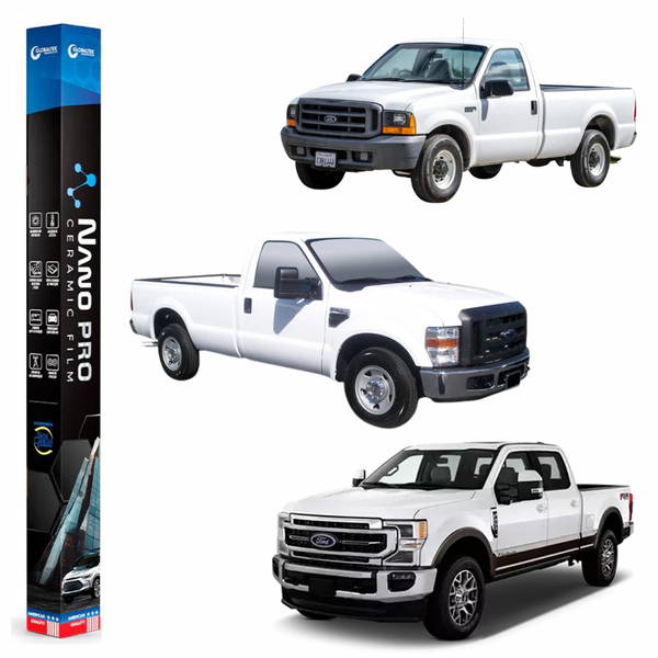 Película Insulfilm Nano Cerâmica Automotiva Térmica - FORD F-250 CAB SIMPLES