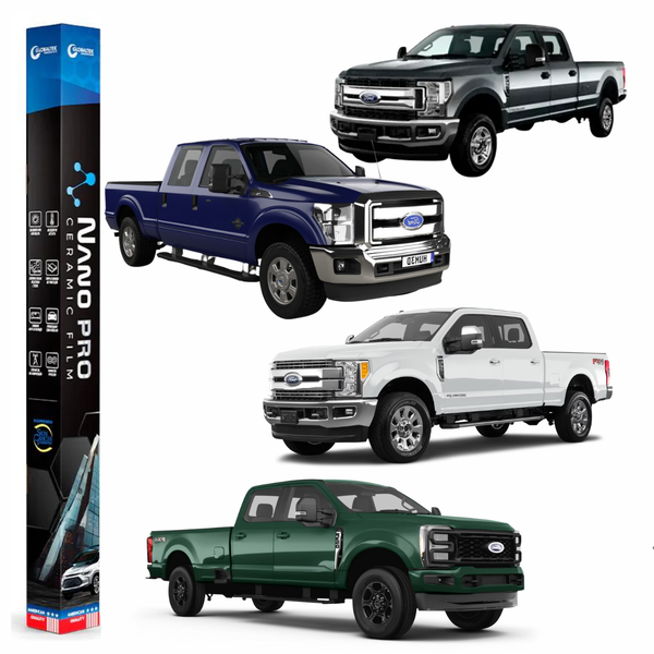 Película Insulfilm Nano Cerâmica Automotiva Térmica - FORD F-350 CREW CAB