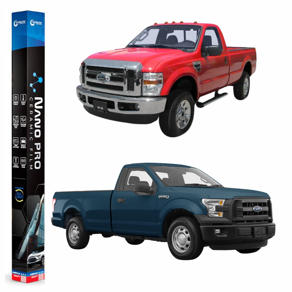 Película Insulfilm Nano Cerâmica Automotiva Térmica - FORD F-350 CAB SIMPLES