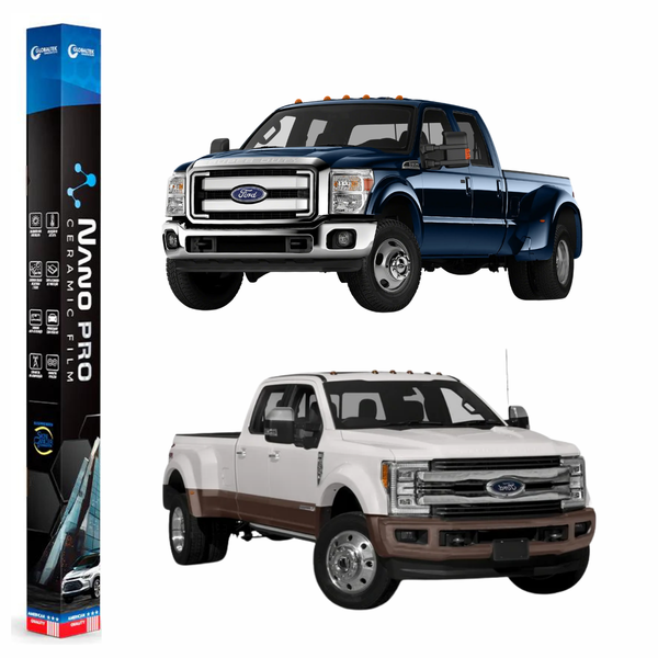 Película Insulfilm Nano Cerâmica Automotiva Térmica - FORD F-450 CREW CAB