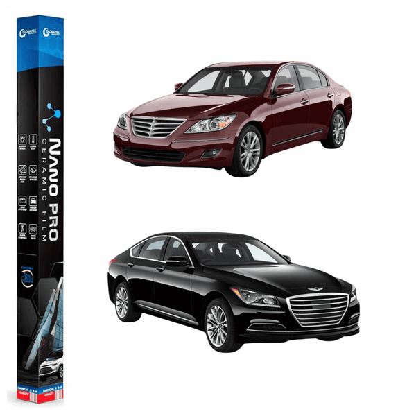 Película Insulfilm Nano Cerâmica Automotiva Térmica - HYUNDAI GENESIS SEDAN