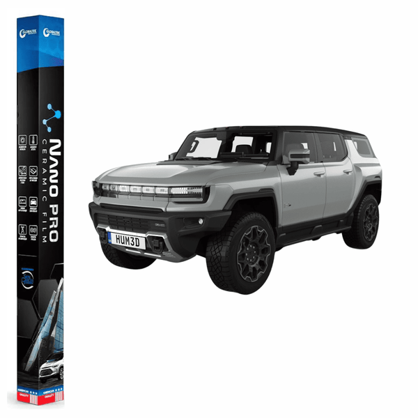 Película Insulfilm Nano Cerâmica Automotiva Térmica - GMC HUMMER SUV EV