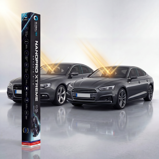 Insulfilm Nano Cerâmica Audi A5 Sportback — Compatível com Gerações 8T e F5 Sportback (2009-2024) — Corte Computadorizado Sob Medida — Película Térmica Premium Nanopro Xtreme