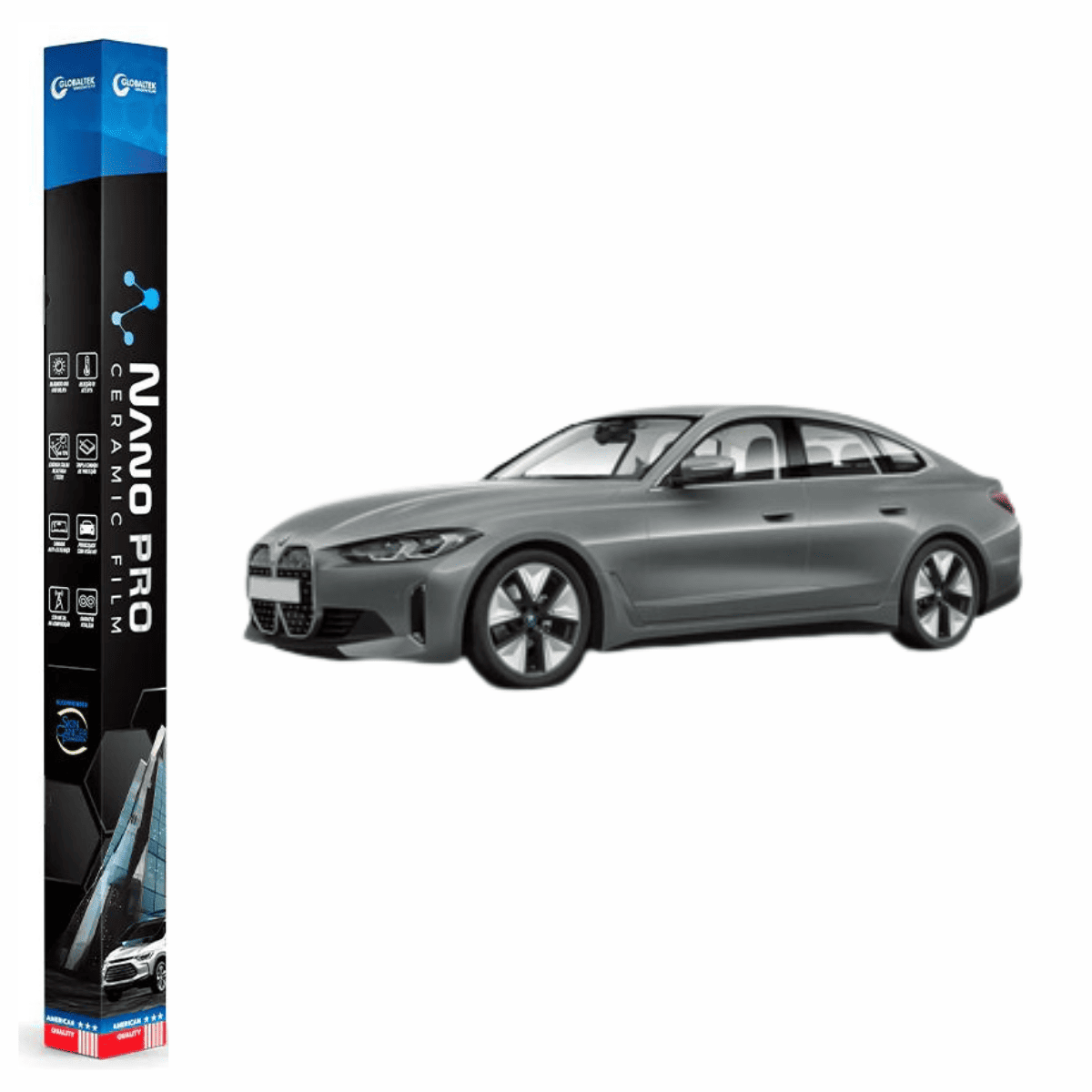 Película Insulfilm Nano Cerâmica Automotiva Térmica - BMW I4