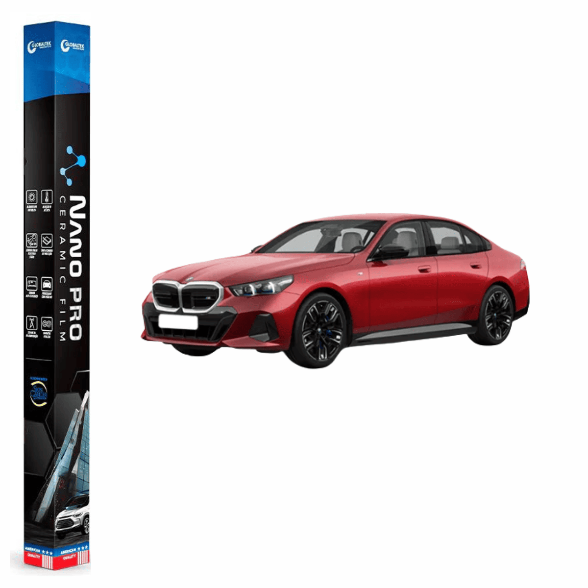 Película Insulfilm Nano Cerâmica Automotiva Térmica - BMW I5
