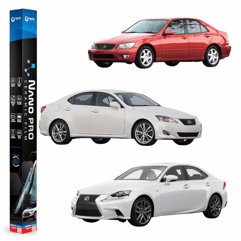 Película Insulfilm Nano Cerâmica Automotiva Térmica - LEXUS IS 250