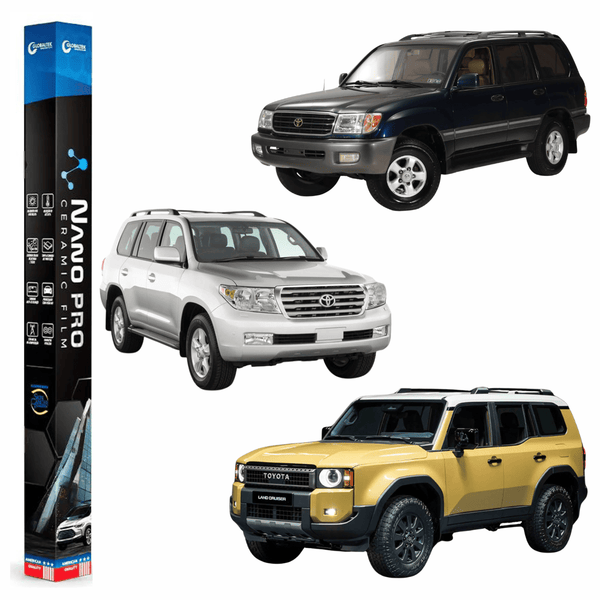 Película Insulfilm Nano Cerâmica Automotiva Térmica - TOYOTA LAND CRUISER
