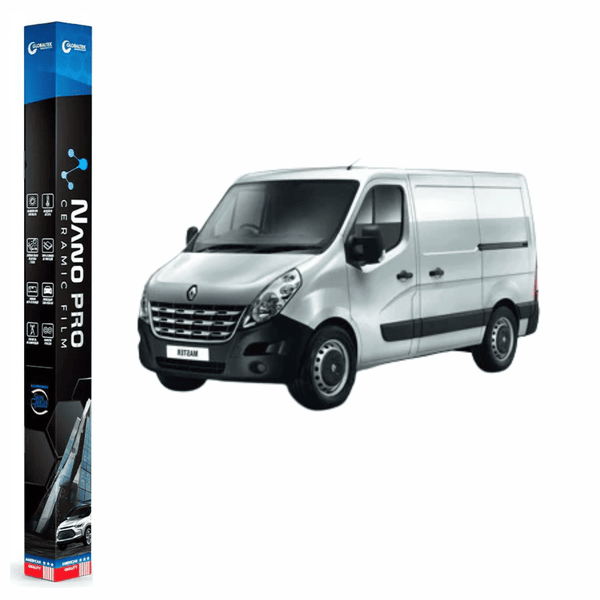 Película Insulfilm Nano Cerâmica Automotiva Térmica - RENAULT MASTER PASSAGEIRO