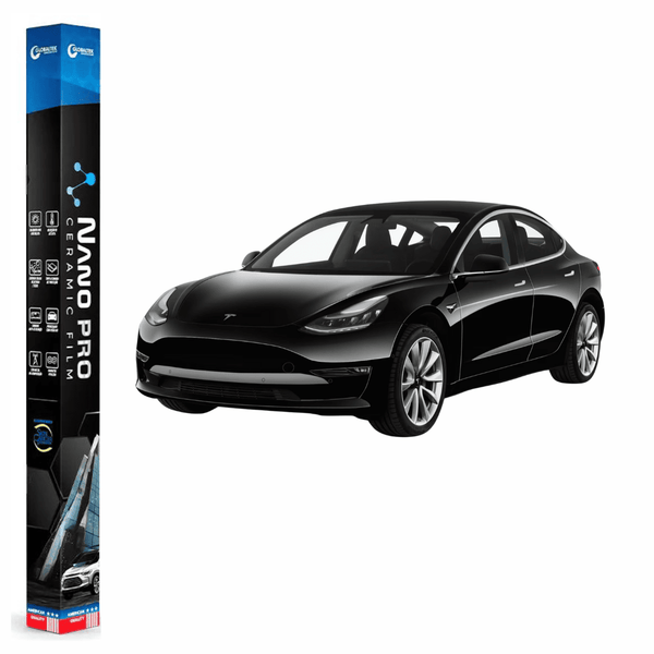 Película Insulfilm Nano Cerâmica Automotiva Térmica - TESLA MODEL 3