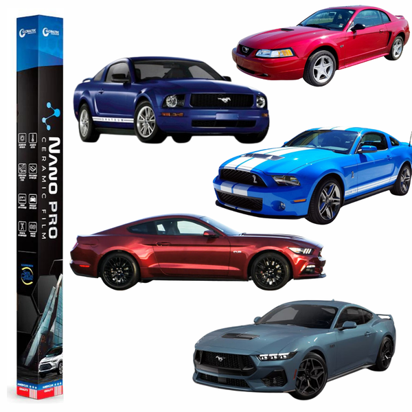 Película Insulfilm Nano Cerâmica Automotiva Térmica - FORD MUSTANG COUPE
