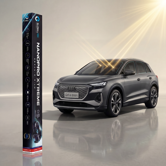 Insulfilm Nano Cerâmica Audi Q4 e-tron — SUV Elétrico Compatível com Geração F4 (2022-2026) — Corte Computadorizado Sob Medida — Película Térmica Premium Nanopro Xtreme