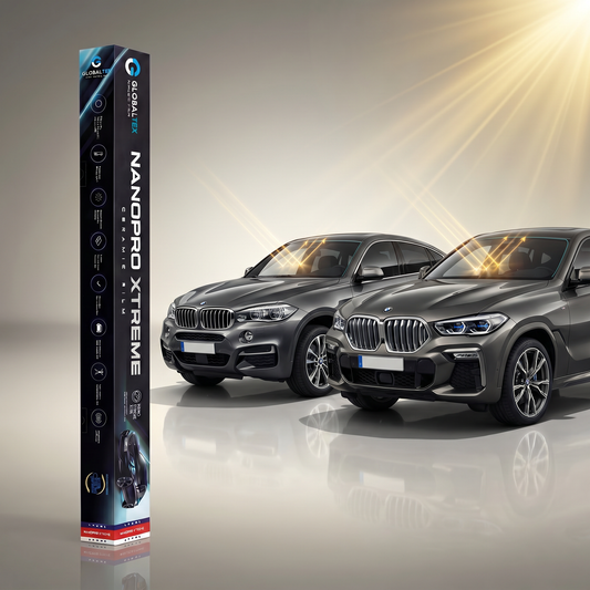 Insulfilm Nano Cerâmica BMW X6 — Compatível com Gerações F16 e G06 (2014-2024) — Corte Computadorizado Sob Medida — Película Térmica Premium Nanopro Xtreme