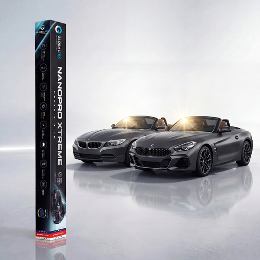 Insulfilm Nano Cerâmica BMW Z4 Roadster — Compatível com Gerações E89 e G29 (2009-2024) — Corte Computadorizado Sob Medida — Película Térmica Premium Nanopro Xtreme