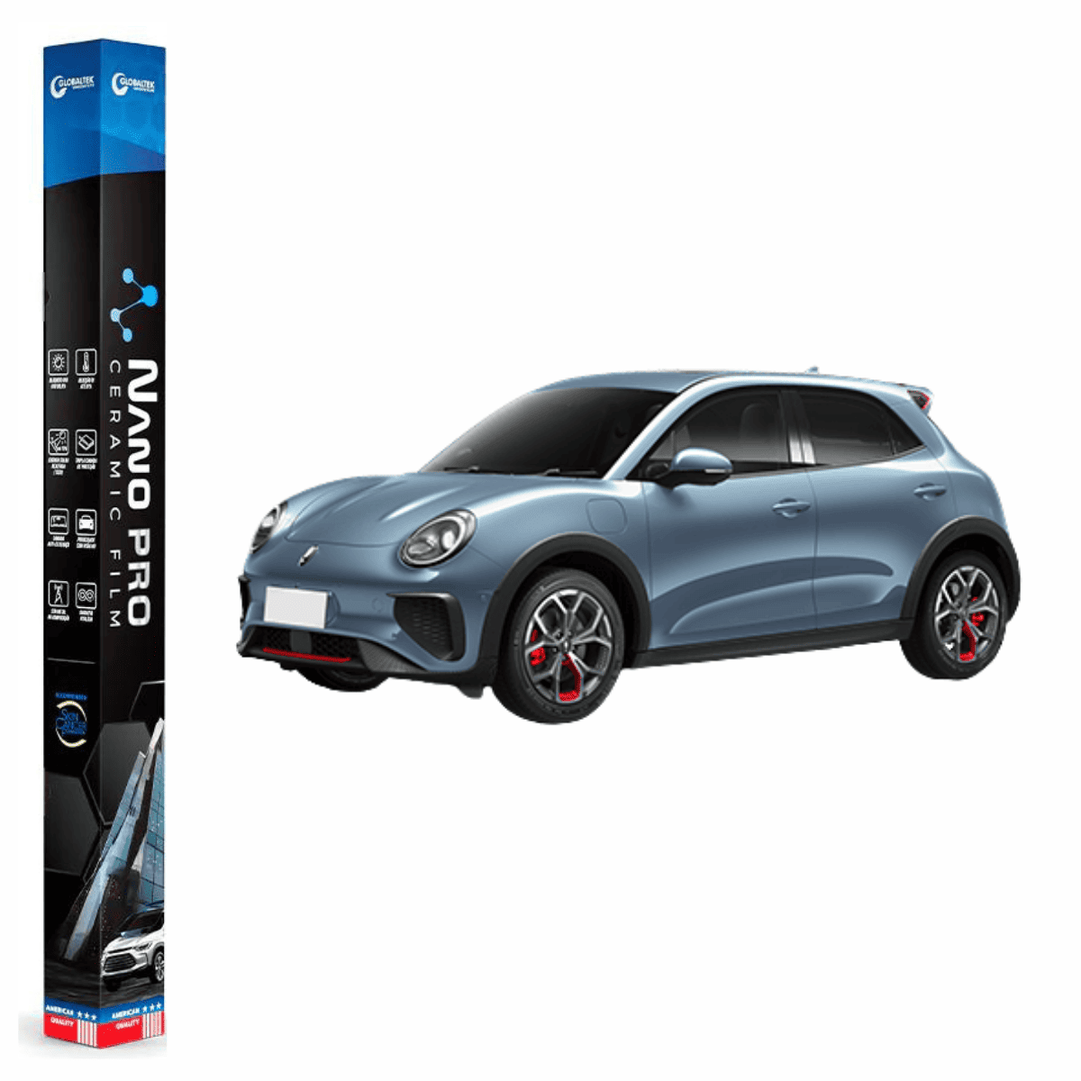 Película Insulfilm Nano Cerâmica Automotiva Térmica - GWM ORA 3