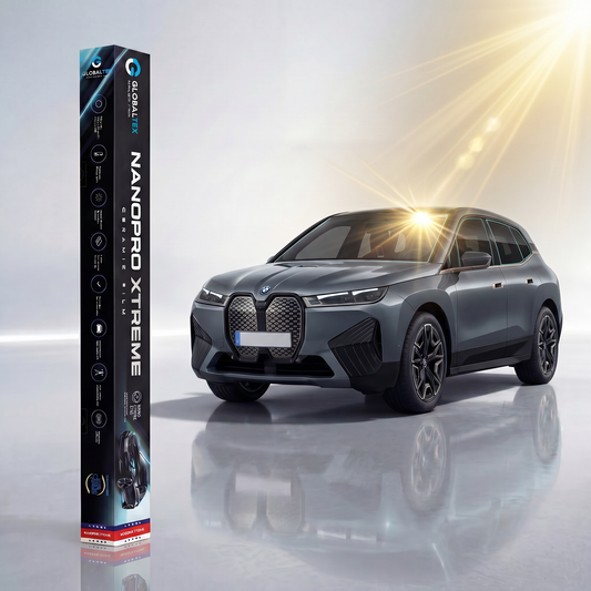 Insulfilm Nano Cerâmica BMW iX Elétrico — Compatível com Geração I20 (2021-2024) — Corte Computadorizado Sob Medida — Película Térmica Premium Nanopro Xtreme
