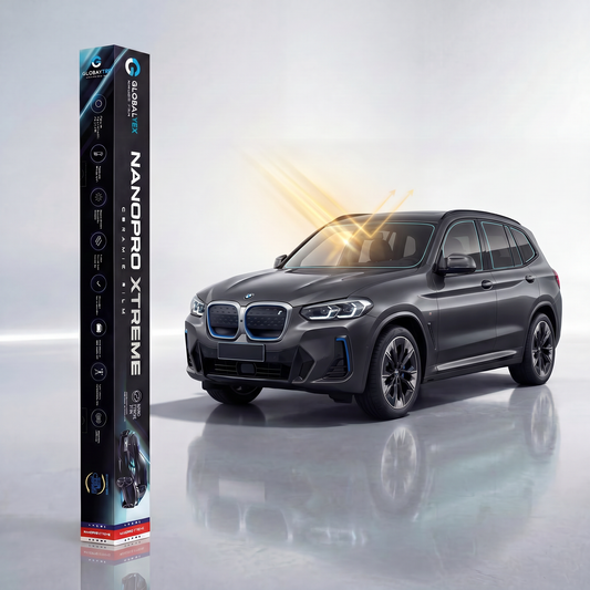 Insulfilm Nano Cerâmica BMW iX3 Elétrico — Compatível com Geração G08 (2020-2024) — Corte Computadorizado Sob Medida — Película Térmica Premium Nanopro Xtreme