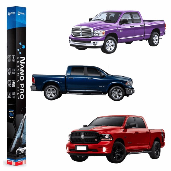 Película Insulfilm Nano Cerâmica Automotiva Térmica - DODGE RAM CLASSIC