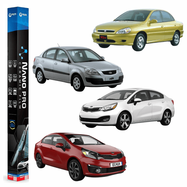 Película Insulfilm Nano Cerâmica Automotiva Térmica - KIA RIO SEDAN