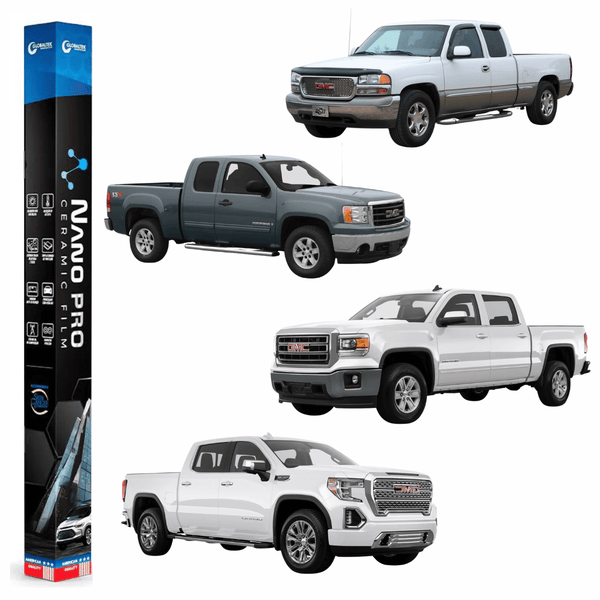 Película Insulfilm Nano Cerâmica Automotiva Térmica - GMC SIERRA 1500 CREW CAB